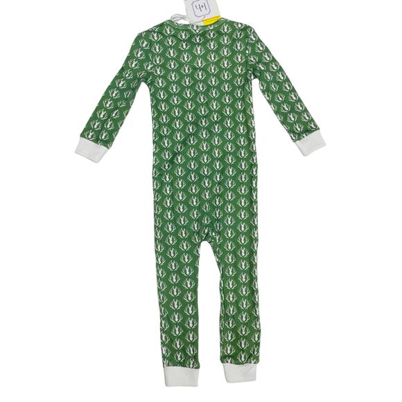 NWT Lila & Hayes 18-24M Parker Zipper PJ in Deer & Antler Print - Picture 2 of 4